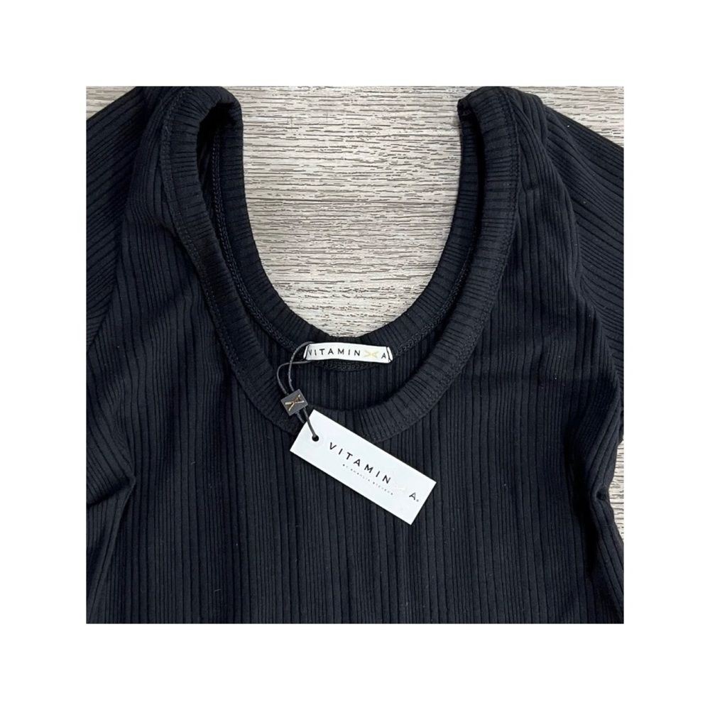 🆕 Vitamin A Catalina Tee Dress | Black - Picture 3 of 3